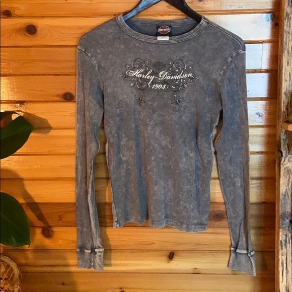 2010 Harley Davidson long sleeve shirt